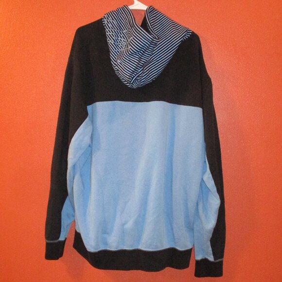 Jordan Men 3X Large Black Blue Long Sleeve Pullover Hoodie - Picture 6 of 10